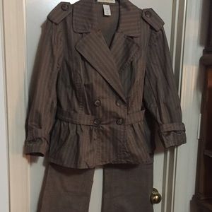London Jean jacket & pant set